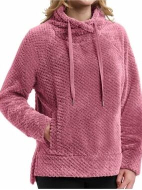Member’s Mark Cozy Plush Pink Pullover Hoodie for Women